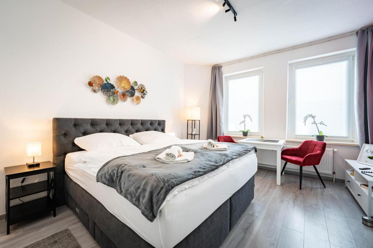 Apartmento Blue Magdeburg - Zentral - Wifi - Netflix Kültér fotó