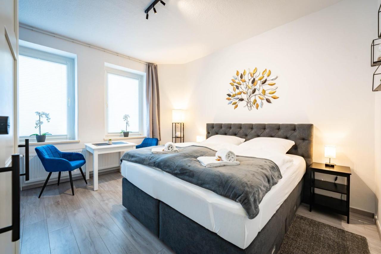 Apartmento Blue Magdeburg - Zentral - Wifi - Netflix Kültér fotó