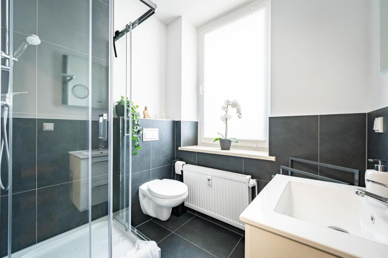 Apartmento Blue Magdeburg - Zentral - Wifi - Netflix Kültér fotó