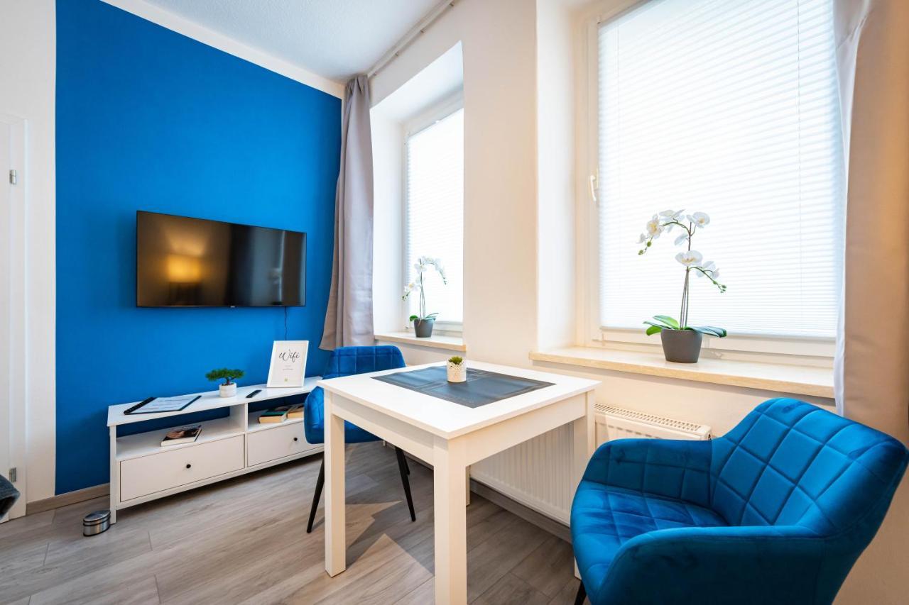 Apartmento Blue Magdeburg - Zentral - Wifi - Netflix Kültér fotó