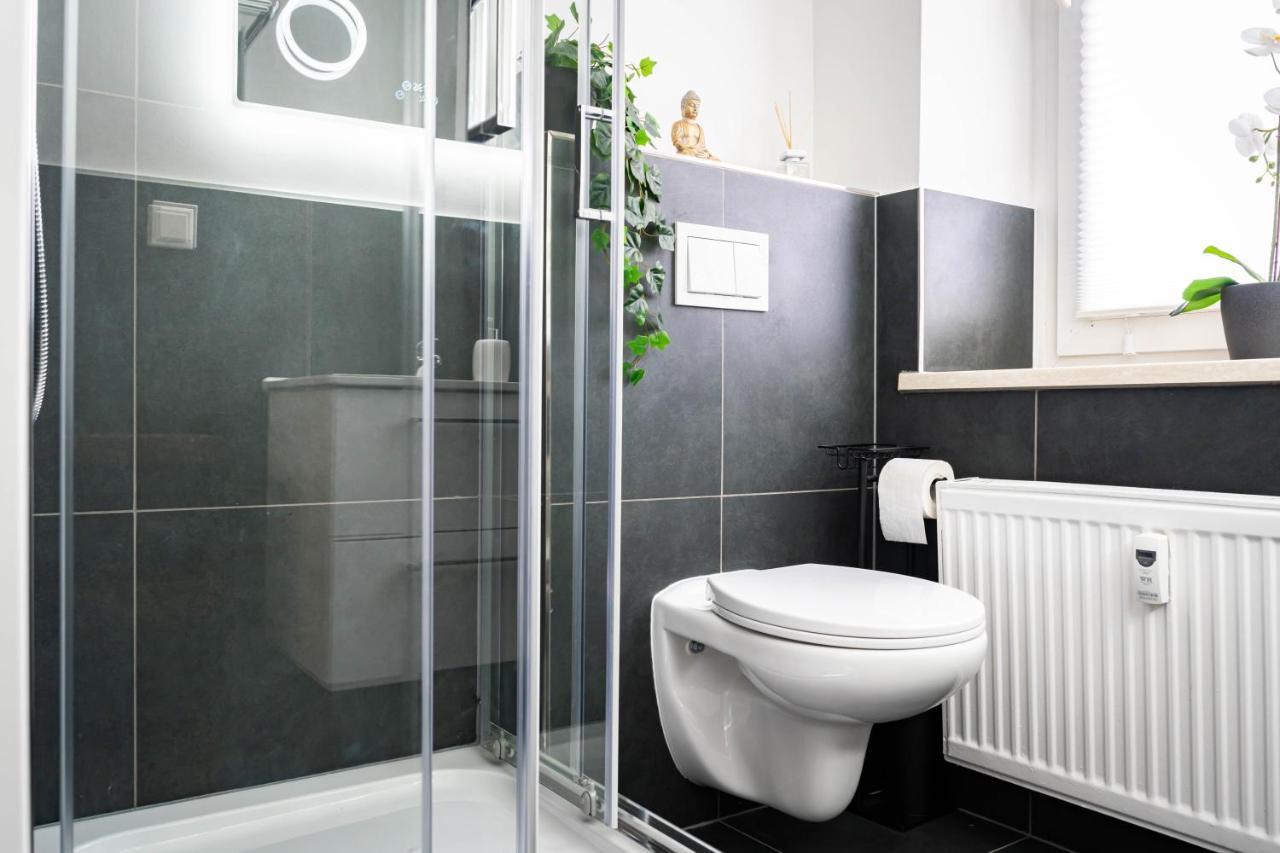 Apartmento Blue Magdeburg - Zentral - Wifi - Netflix Kültér fotó