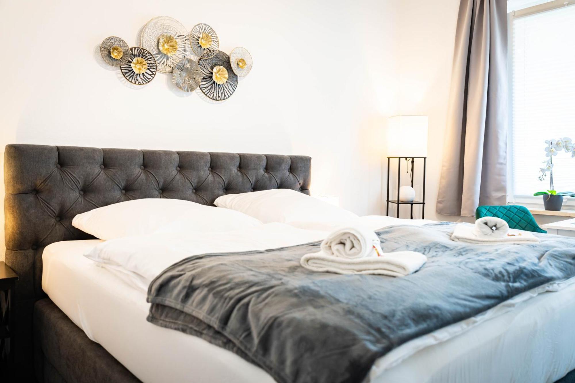 Apartmento Blue Magdeburg - Zentral - Wifi - Netflix Kültér fotó