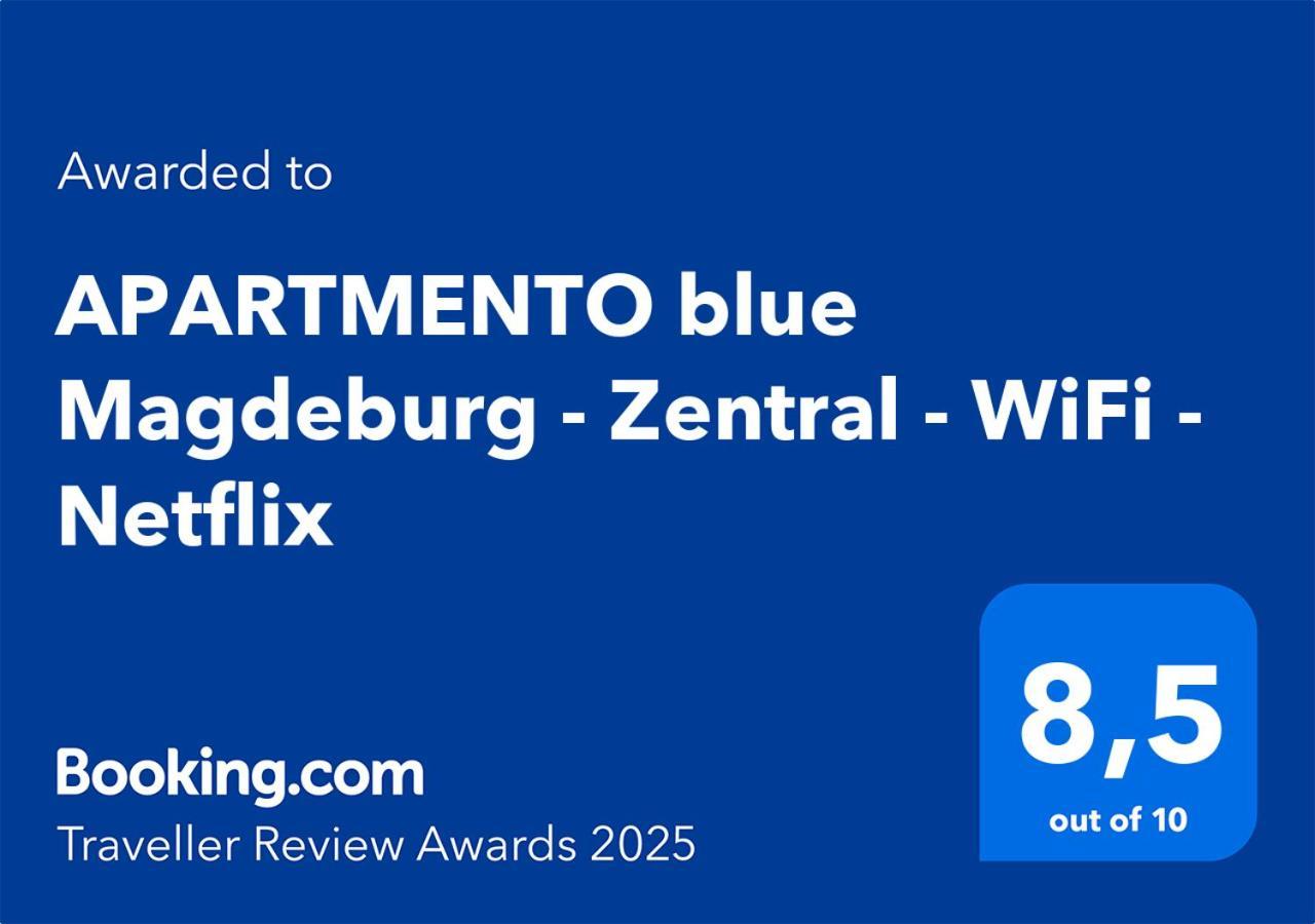 Apartmento Blue Magdeburg - Zentral - Wifi - Netflix Kültér fotó